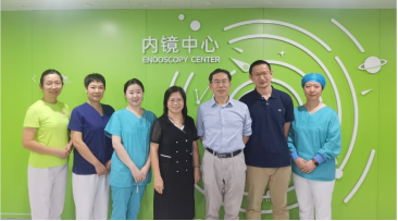 消化内科首次开展内镜下逆行阑尾炎治疗术取